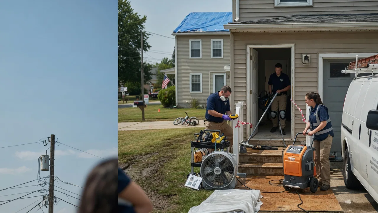 Water Damage Repair in North Chicago, IL near me